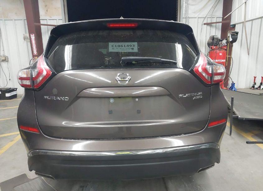 Photo 16 of 2015 Nissan Murano PLATINUM (VIN 5N1AZ2MH0FN206075)