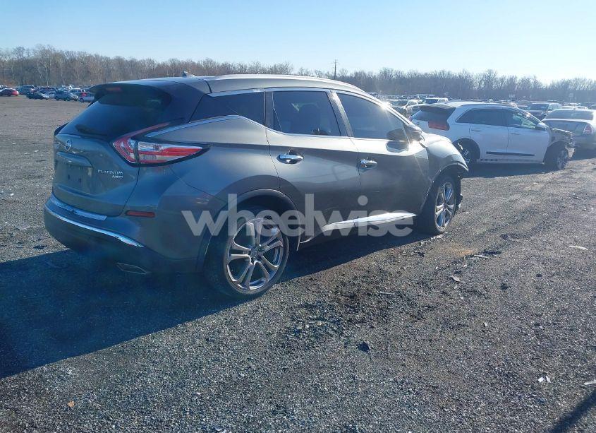 Photo 4 of 2015 Nissan Murano PLATINUM (VIN 5N1AZ2MH0FN216024)