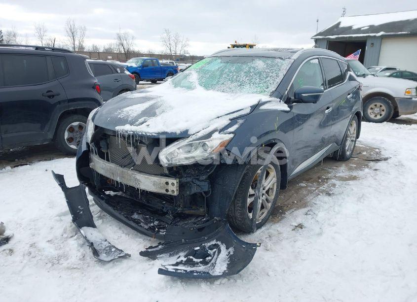Photo 2 of 2015 Nissan Murano PLATINUM (VIN 5N1AZ2MH0FN230179)