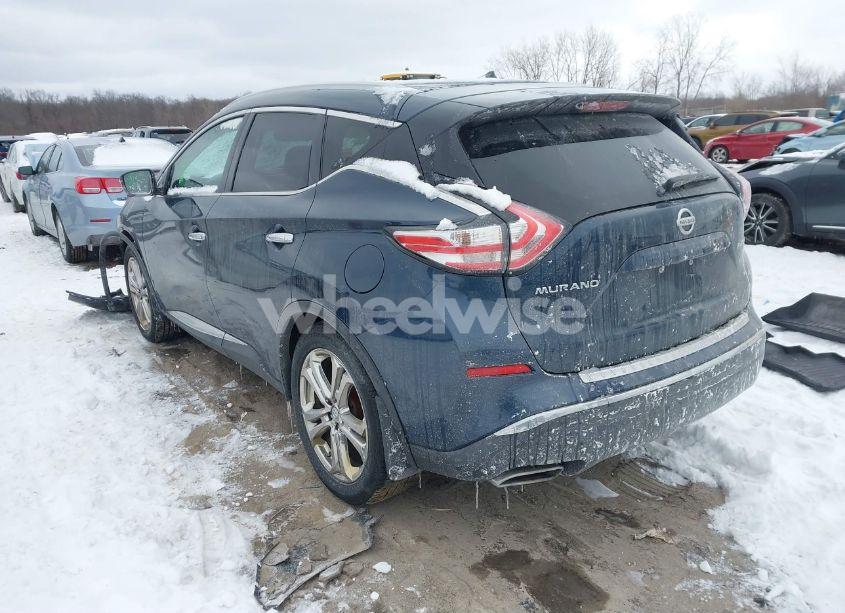 Photo 3 of 2015 Nissan Murano PLATINUM (VIN 5N1AZ2MH0FN230179)