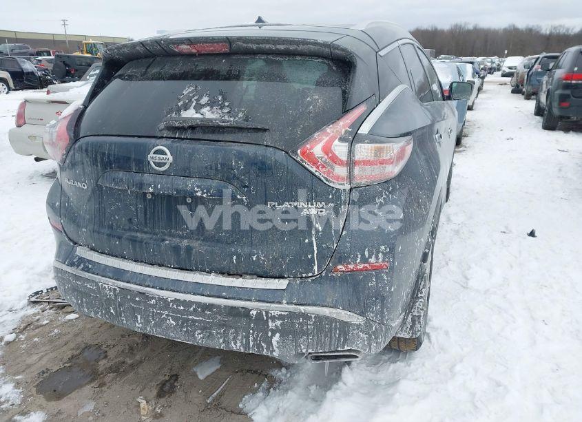 Photo 4 of 2015 Nissan Murano PLATINUM (VIN 5N1AZ2MH0FN230179)