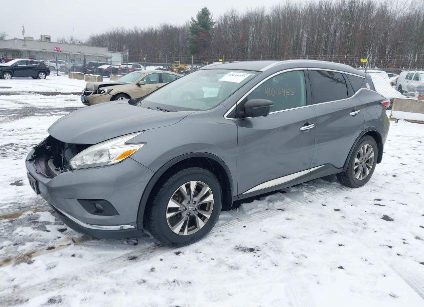Photo 2 of 2016 Nissan Murano SL (VIN 5N1AZ2MH0GN157459)