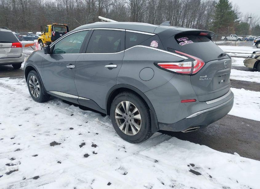 Photo 3 of 2016 Nissan Murano SL (VIN 5N1AZ2MH0GN157459)