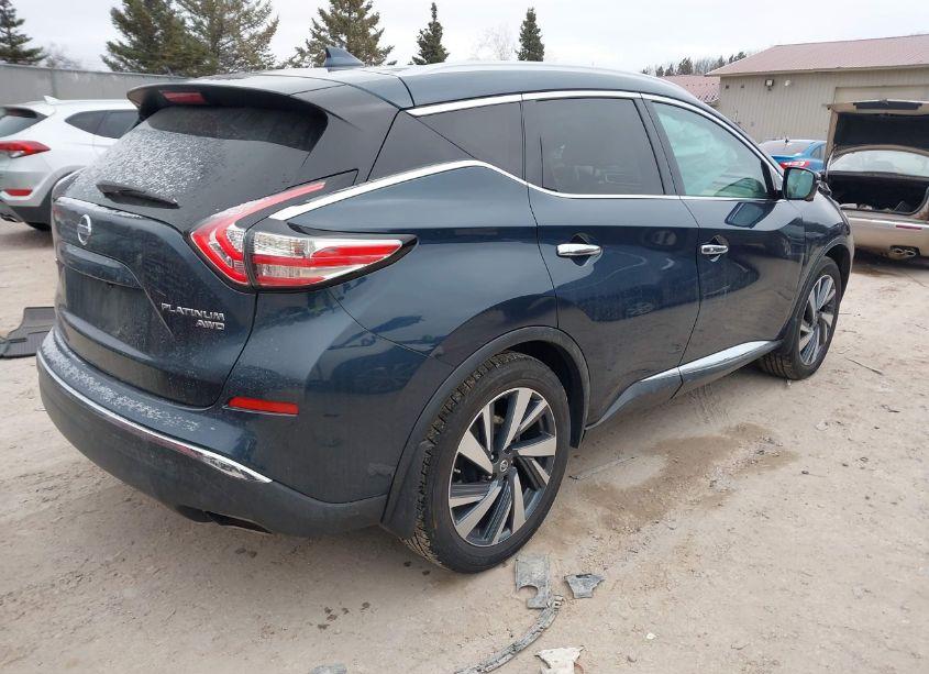 Photo 4 of 2016 Nissan Murano PLATINUM (VIN 5N1AZ2MH0GN169045)