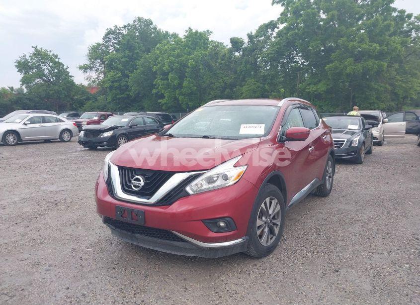 Photo 2 of 2017 Nissan Murano SL (VIN 5N1AZ2MH0HN173436)