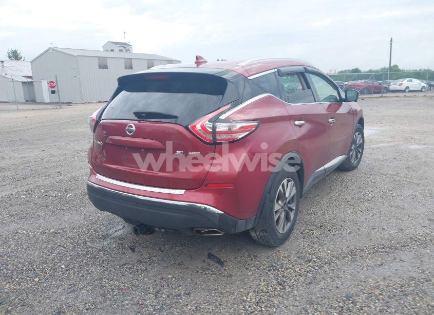 Photo 4 of 2017 Nissan Murano SL (VIN 5N1AZ2MH0HN173436)