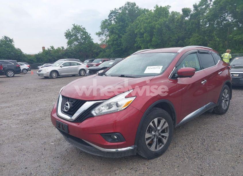 Photo 6 of 2017 Nissan Murano SL (VIN 5N1AZ2MH0HN173436)