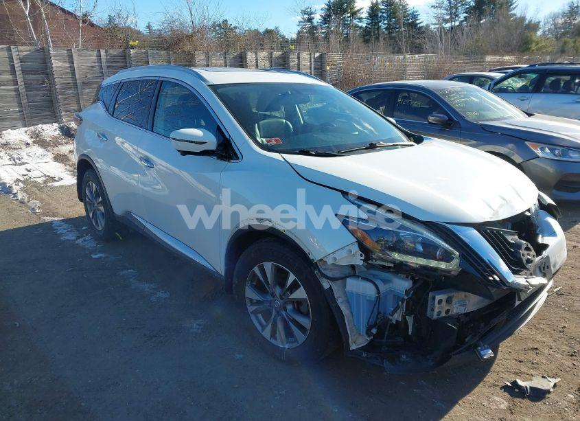 2018 Nissan Murano SL (VIN 5N1AZ2MH0JN109970) main photo
