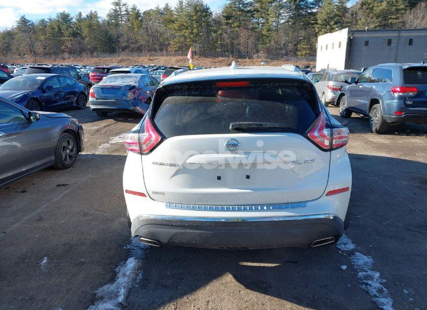 Photo 16 of 2018 Nissan Murano SL (VIN 5N1AZ2MH0JN109970)