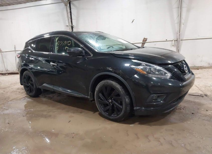2018 Nissan Murano SL (VIN 5N1AZ2MH0JN124937) main photo
