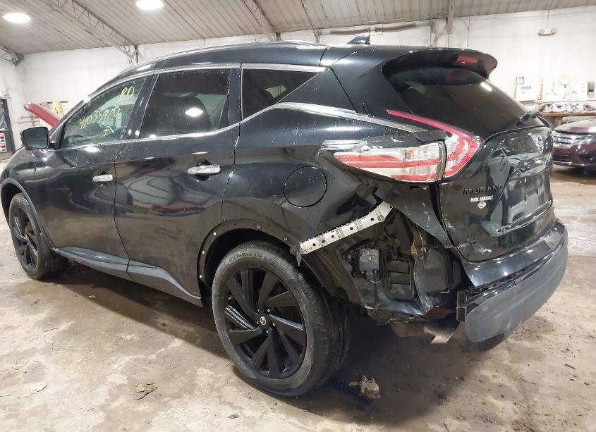 Photo 3 of 2018 Nissan Murano SL (VIN 5N1AZ2MH0JN124937)