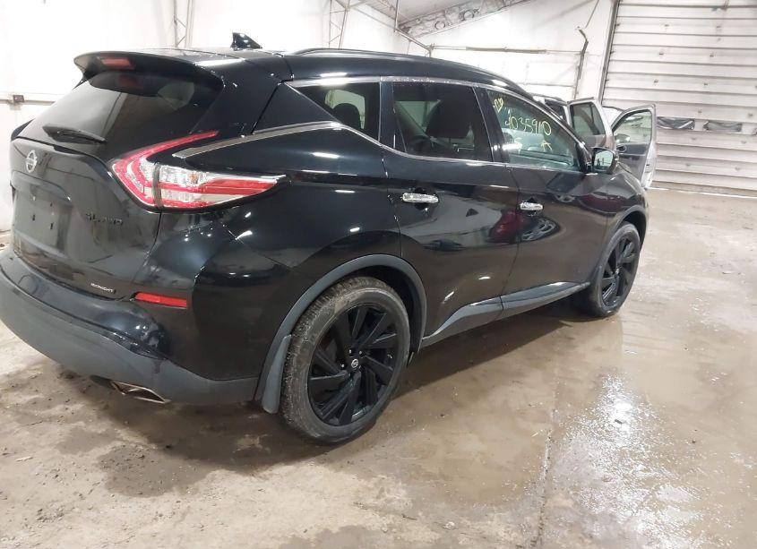 Photo 4 of 2018 Nissan Murano SL (VIN 5N1AZ2MH0JN124937)