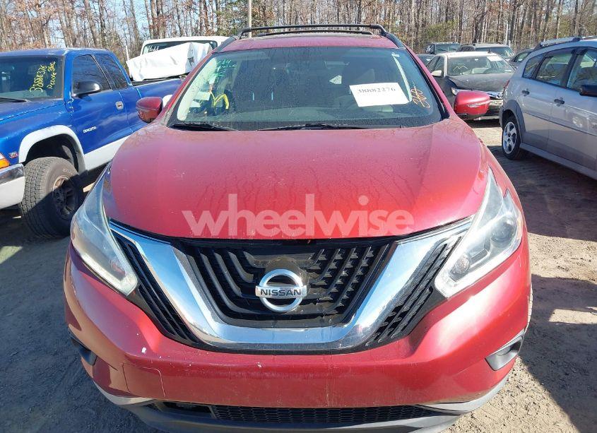 Photo 12 of 2018 Nissan Murano PLATINUM/S/SL/SV (VIN 5N1AZ2MH0JN126011)