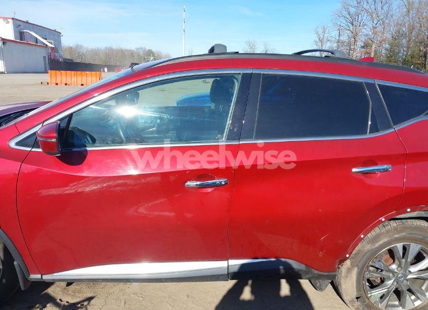 Photo 14 of 2018 Nissan Murano PLATINUM/S/SL/SV (VIN 5N1AZ2MH0JN126011)