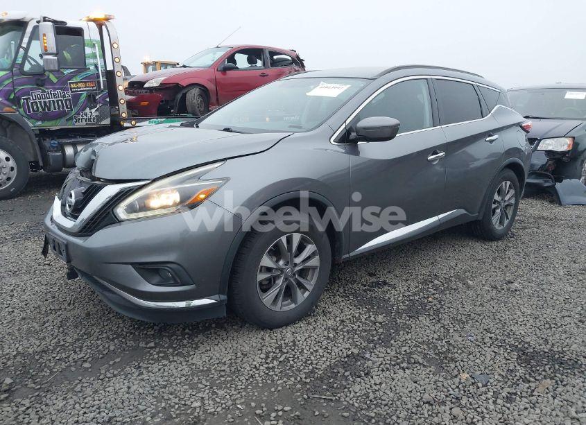 Photo 2 of 2018 Nissan Murano SV (VIN 5N1AZ2MH0JN127353)