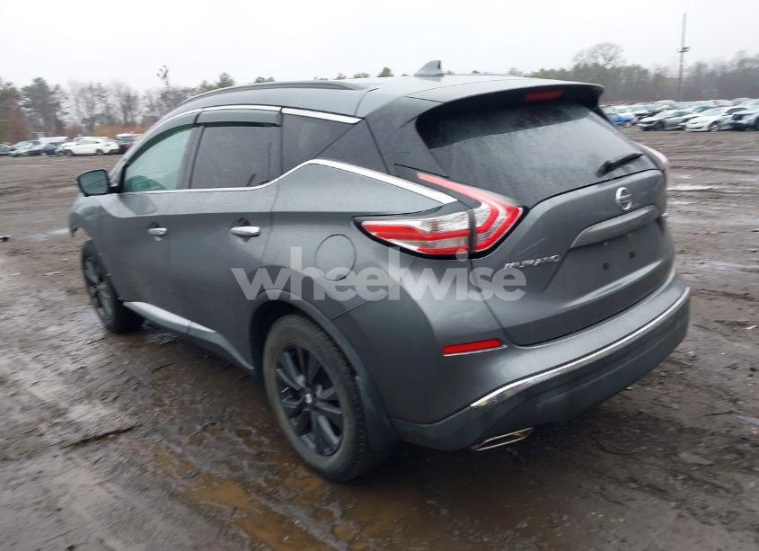 Photo 3 of 2018 Nissan Murano SV (VIN 5N1AZ2MH0JN145688)