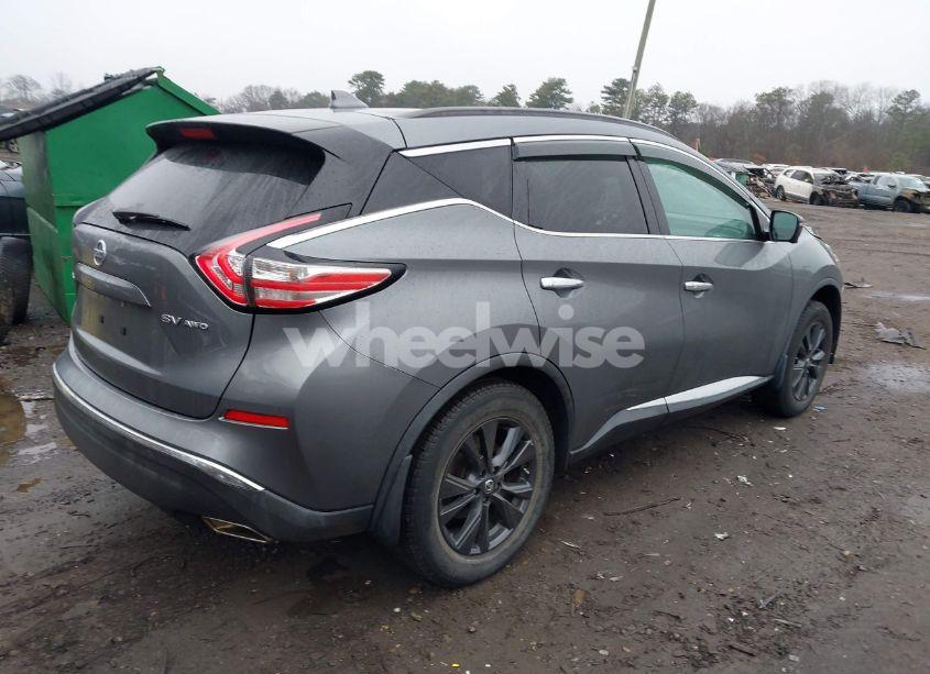 Photo 4 of 2018 Nissan Murano SV (VIN 5N1AZ2MH0JN145688)