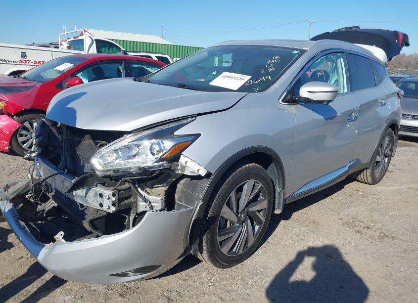 Photo 2 of 2018 Nissan Murano PLATINUM (VIN 5N1AZ2MH0JN177699)