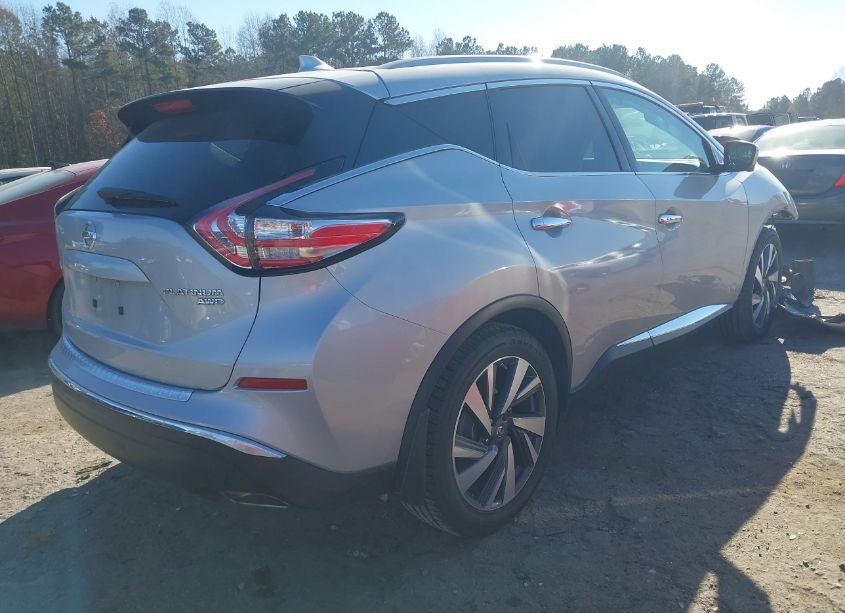 Photo 4 of 2018 Nissan Murano PLATINUM (VIN 5N1AZ2MH0JN177699)
