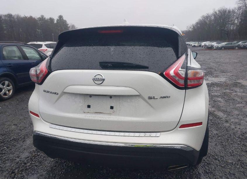 Photo 16 of 2018 Nissan Murano SL (VIN 5N1AZ2MH0JN180313)