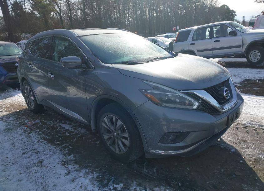 2018 Nissan Murano SL (VIN 5N1AZ2MH0JN191196) main photo