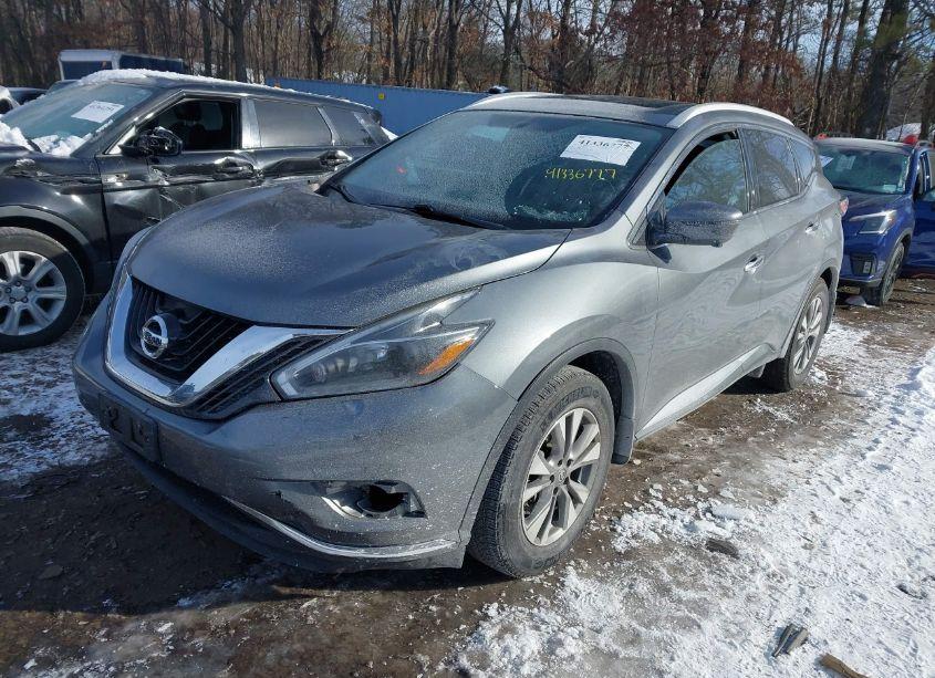 Photo 2 of 2018 Nissan Murano SL (VIN 5N1AZ2MH0JN191196)