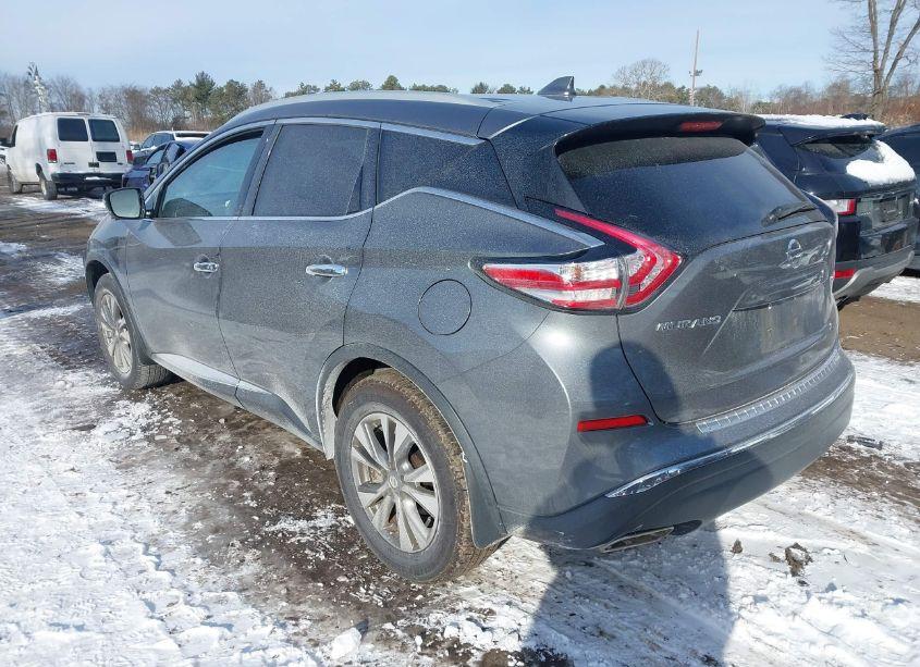 Photo 3 of 2018 Nissan Murano SL (VIN 5N1AZ2MH0JN191196)