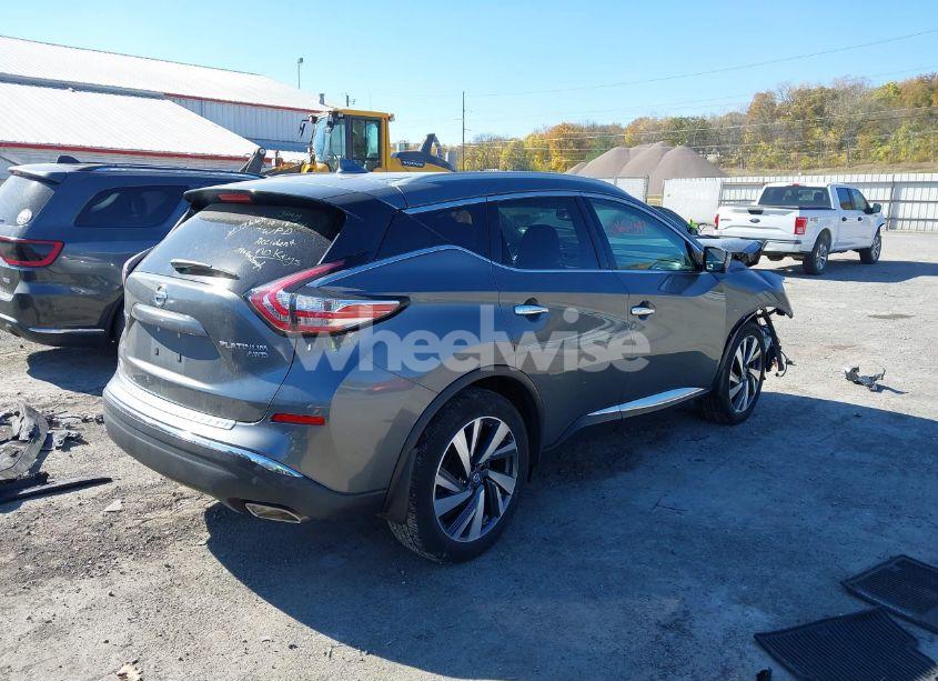 Photo 4 of 2018 Nissan Murano PLATINUM (VIN 5N1AZ2MH0JN201256)