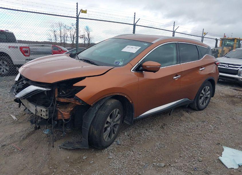 Photo 2 of 2015 Nissan Murano SL (VIN 5N1AZ2MH1FN228442)