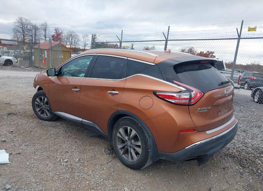 Photo 3 of 2015 Nissan Murano SL (VIN 5N1AZ2MH1FN228442)