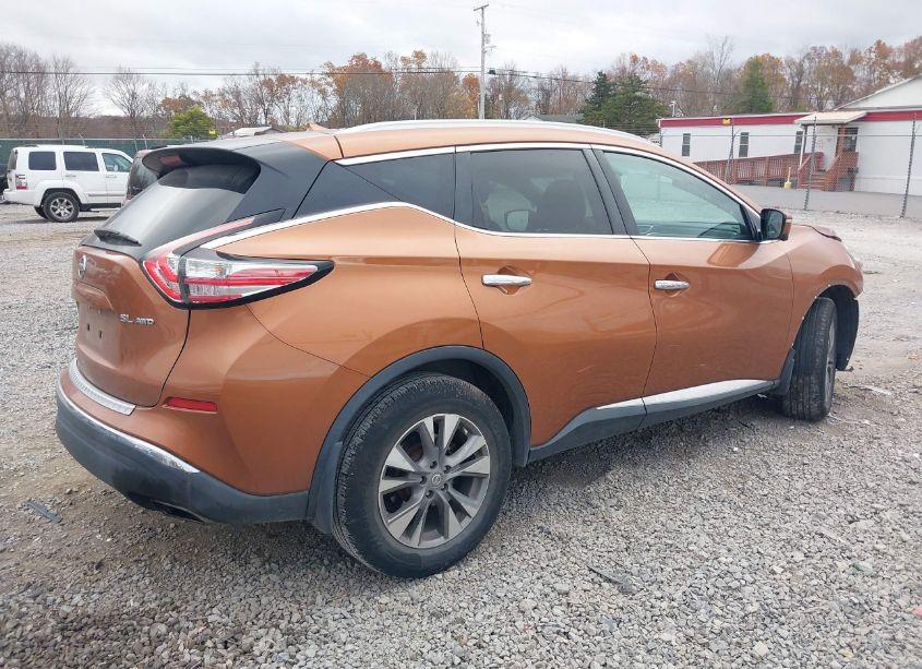 Photo 4 of 2015 Nissan Murano SL (VIN 5N1AZ2MH1FN228442)