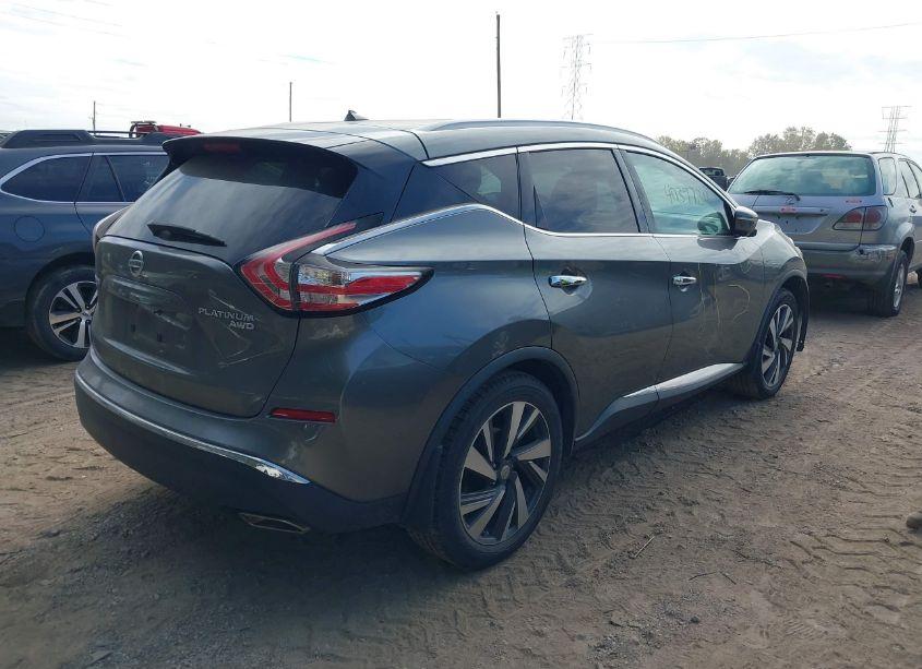 Photo 4 of 2015 Nissan Murano PLATINUM (VIN 5N1AZ2MH1FN256466)