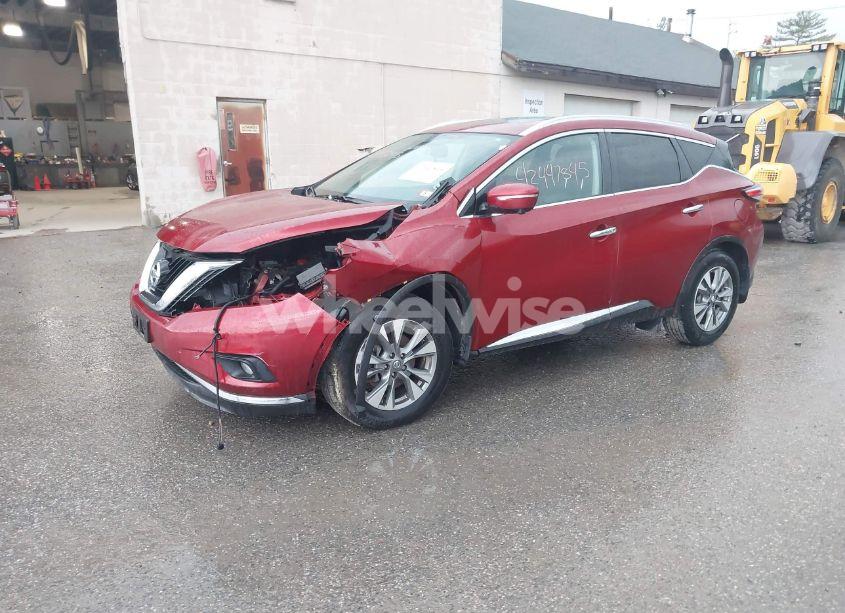 Photo 2 of 2015 Nissan Murano SL (VIN 5N1AZ2MH1FN269699)