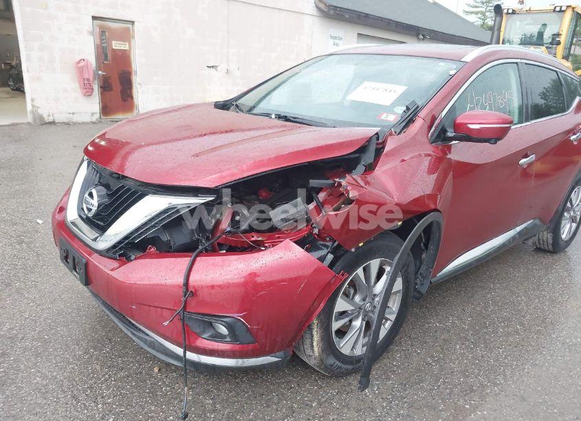 Photo 6 of 2015 Nissan Murano SL (VIN 5N1AZ2MH1FN269699)