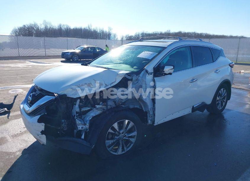 Photo 2 of 2015 Nissan Murano SL (VIN 5N1AZ2MH1FN269749)