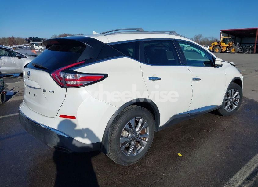 Photo 4 of 2015 Nissan Murano SL (VIN 5N1AZ2MH1FN269749)