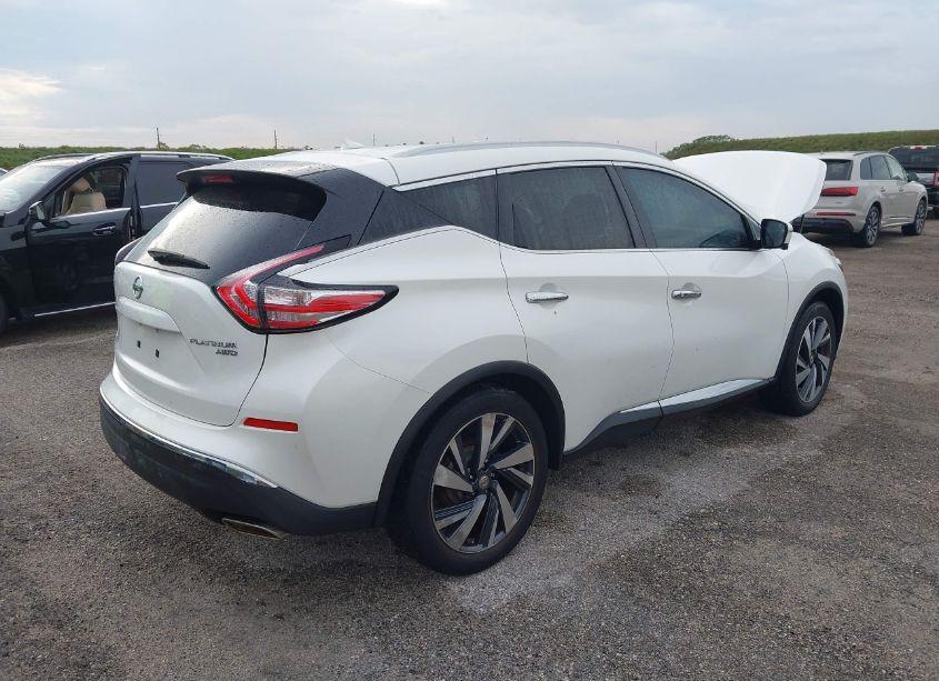 Photo 4 of 2016 Nissan Murano PLATINUM/S/SL/SV (VIN 5N1AZ2MH1GN102552)