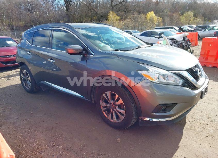2016 Nissan Murano SV (VIN 5N1AZ2MH1GN103443) main photo
