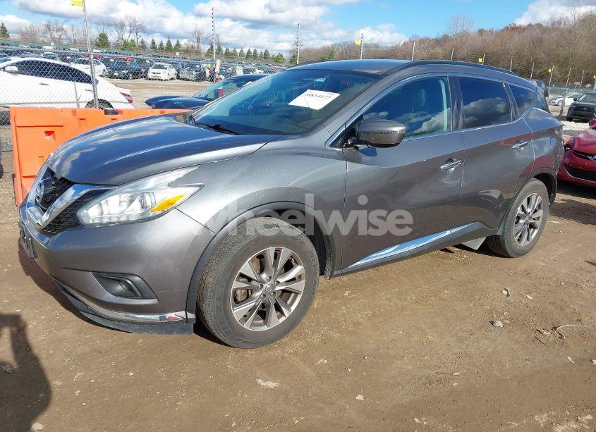 Photo 2 of 2016 Nissan Murano SV (VIN 5N1AZ2MH1GN103443)