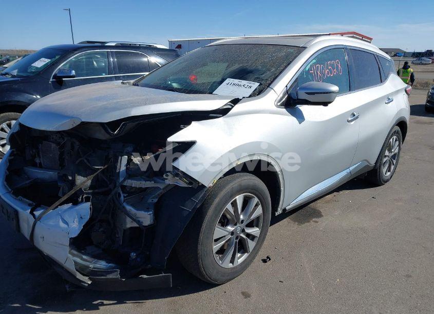 Photo 2 of 2016 Nissan Murano SL (VIN 5N1AZ2MH1GN103989)