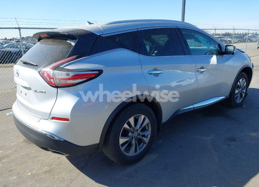 Photo 4 of 2016 Nissan Murano SL (VIN 5N1AZ2MH1GN103989)