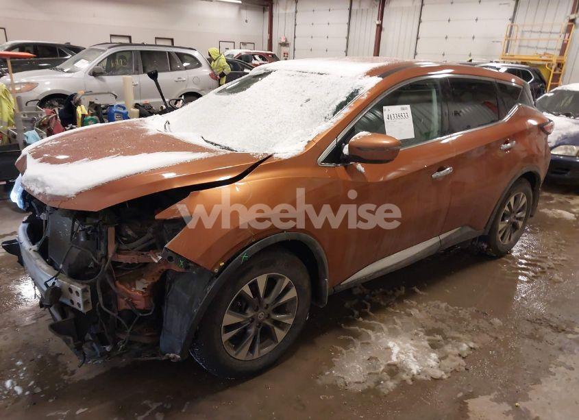 Photo 2 of 2016 Nissan Murano S (VIN 5N1AZ2MH1GN108187)