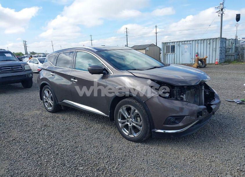 2016 Nissan Murano PLATINUM (VIN 5N1AZ2MH1GN126009) main photo