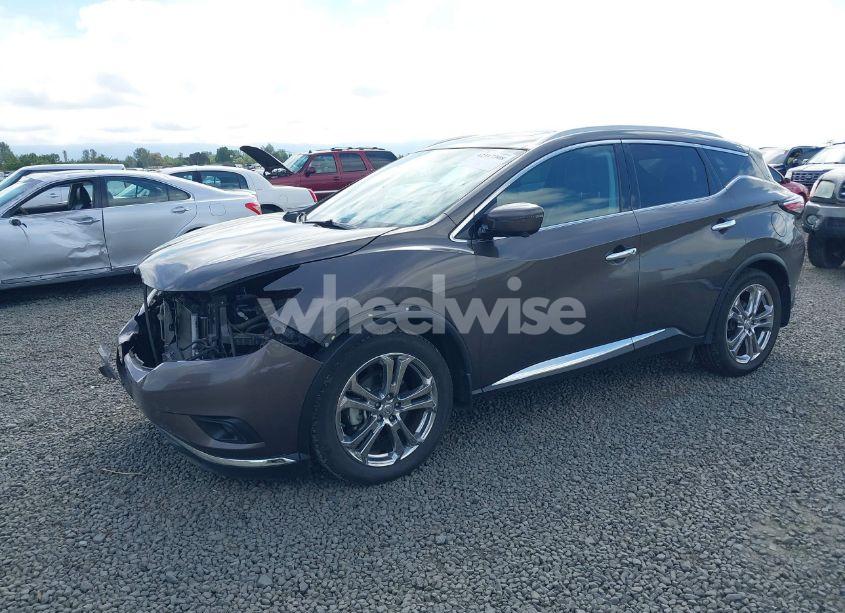 Photo 2 of 2016 Nissan Murano PLATINUM (VIN 5N1AZ2MH1GN126009)