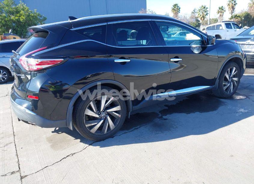 Photo 4 of 2016 Nissan Murano PLATINUM (VIN 5N1AZ2MH1GN141349)