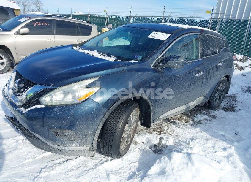 Photo 2 of 2016 Nissan Murano S (VIN 5N1AZ2MH1GN158720)