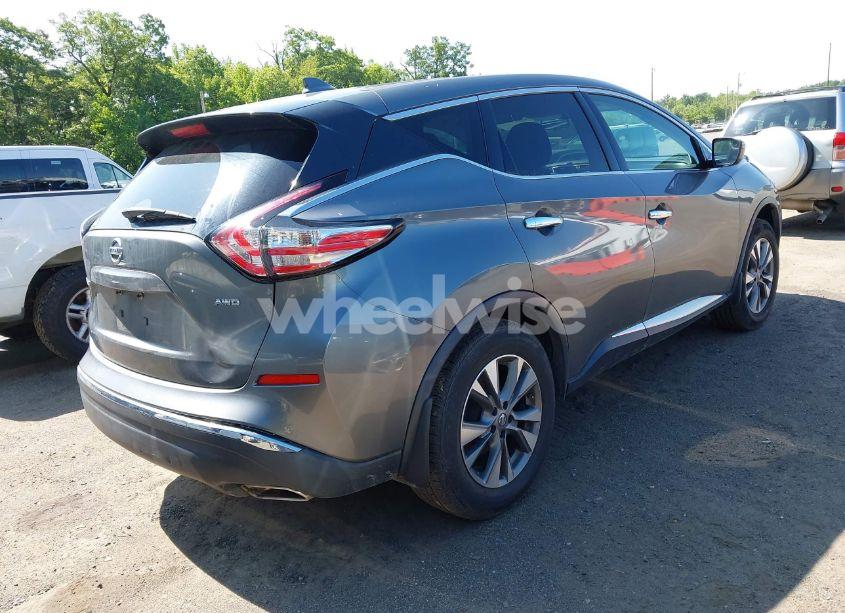 Photo 4 of 2016 Nissan Murano S (VIN 5N1AZ2MH1GN161181)