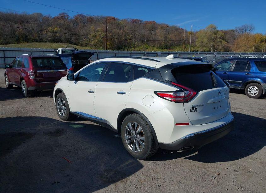 Photo 3 of 2017 Nissan Murano PLATINUM/S/SL/SV (VIN 5N1AZ2MH1HN104514)