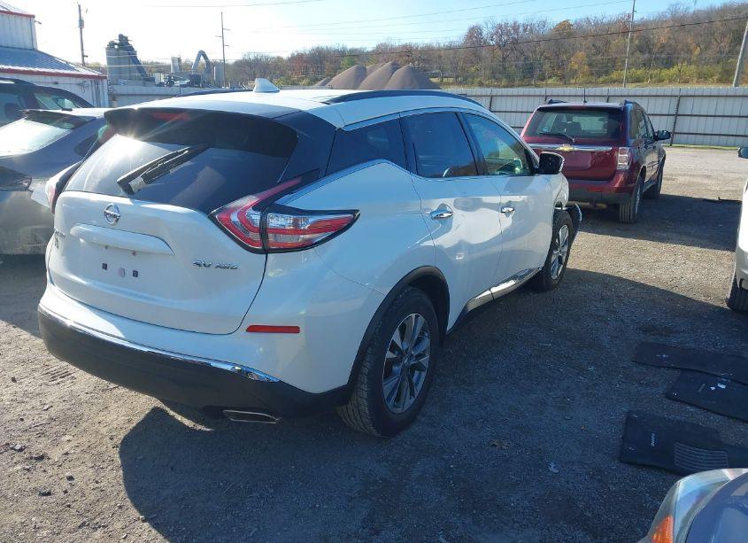 Photo 4 of 2017 Nissan Murano PLATINUM/S/SL/SV (VIN 5N1AZ2MH1HN104514)