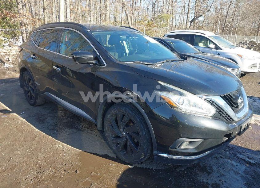 2017 Nissan Murano PLATINUM (VIN 5N1AZ2MH1HN139408) main photo